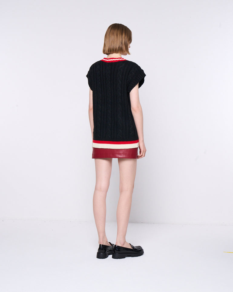Silvian Heach Gilet in maglia Promozione