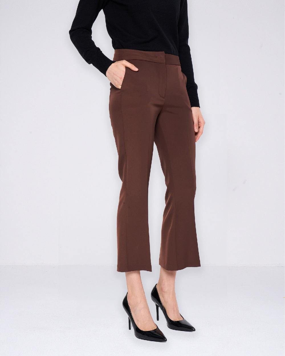 Silvian Heach Pantaloni boot cut a vita media Vendita Economica