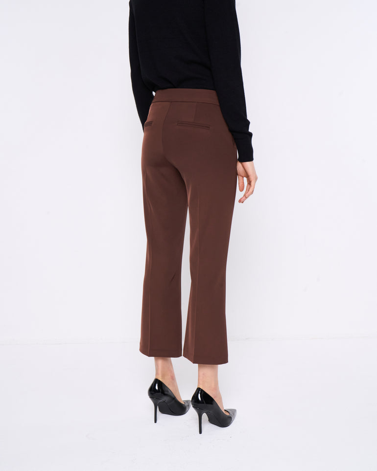Silvian Heach Pantaloni boot cut a vita media Vendita Economica
