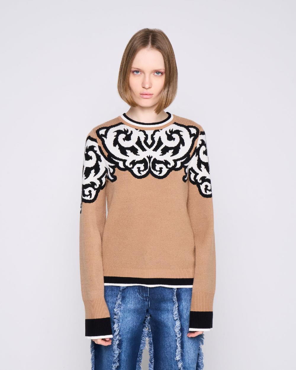 Silvian Heach Maglione con maniche svasate Promozione