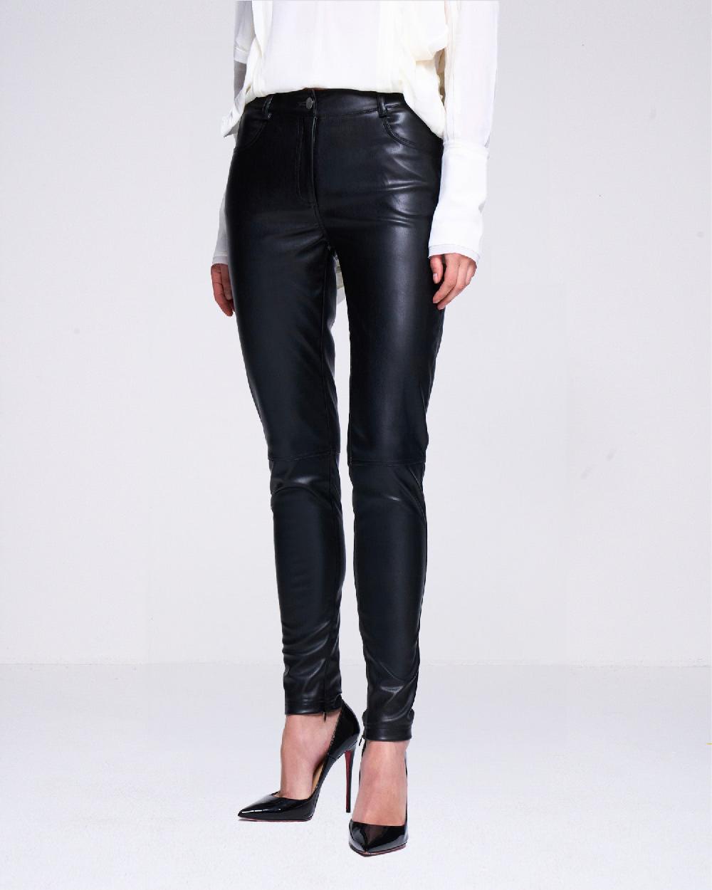 Silvian Heach Pantaloni in ecopelle Soddisfazione Garantita