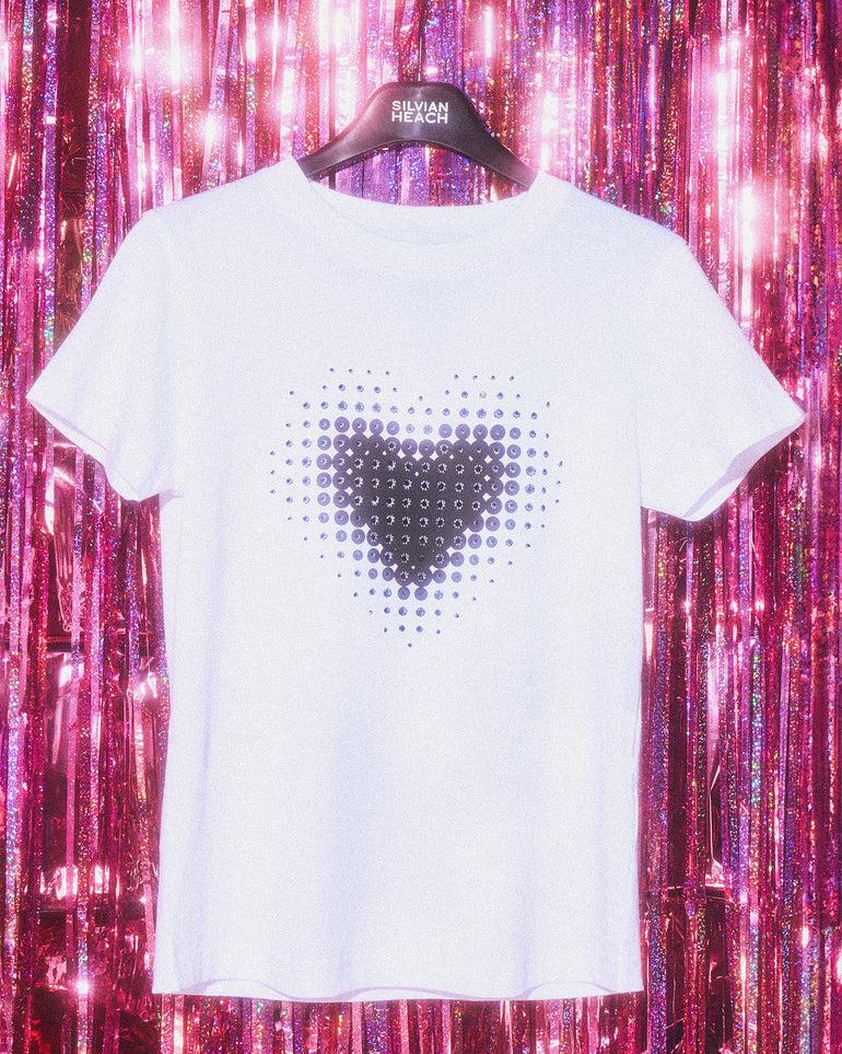 Silvian Heach T-shirt con stampa a cuore Novità
