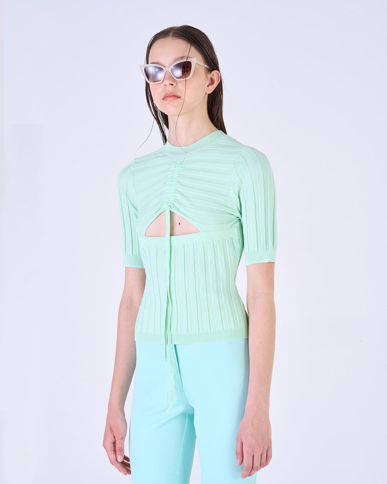 Silvian Heach Maglia con scollatura aperta Presa