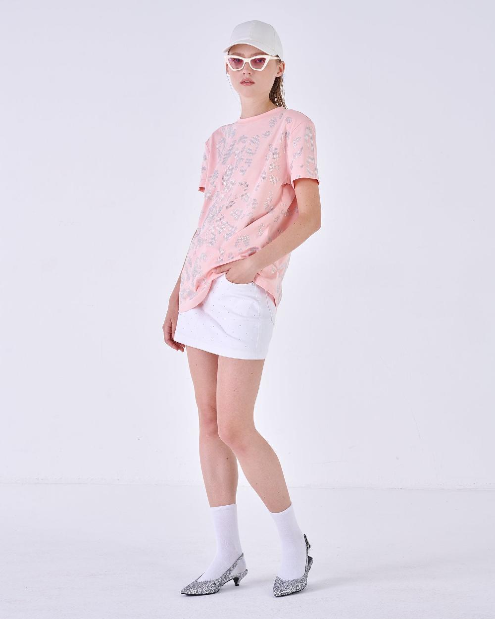 Silvian Heach T-Shirt con strass Sconto