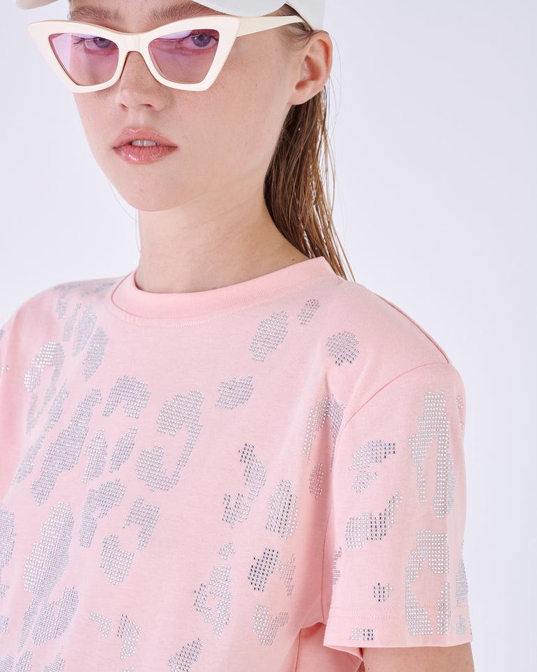 Silvian Heach T-Shirt con strass Sconto