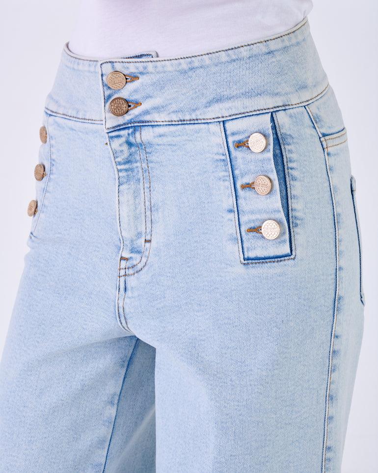 Silvian Heach Jeans con bottoni decorativi Saldi