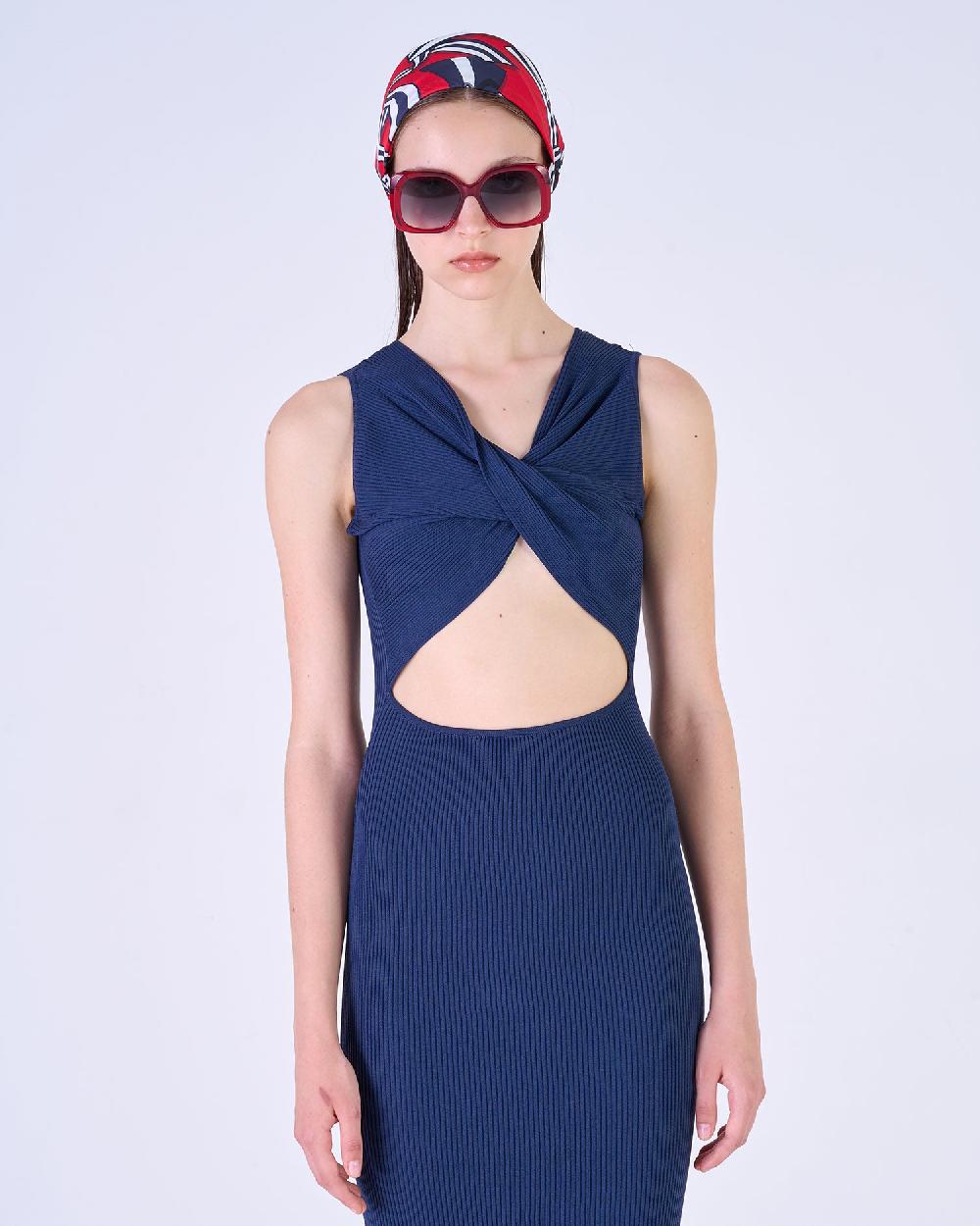 Silvian Heach Abito midi con incrocio Offerte