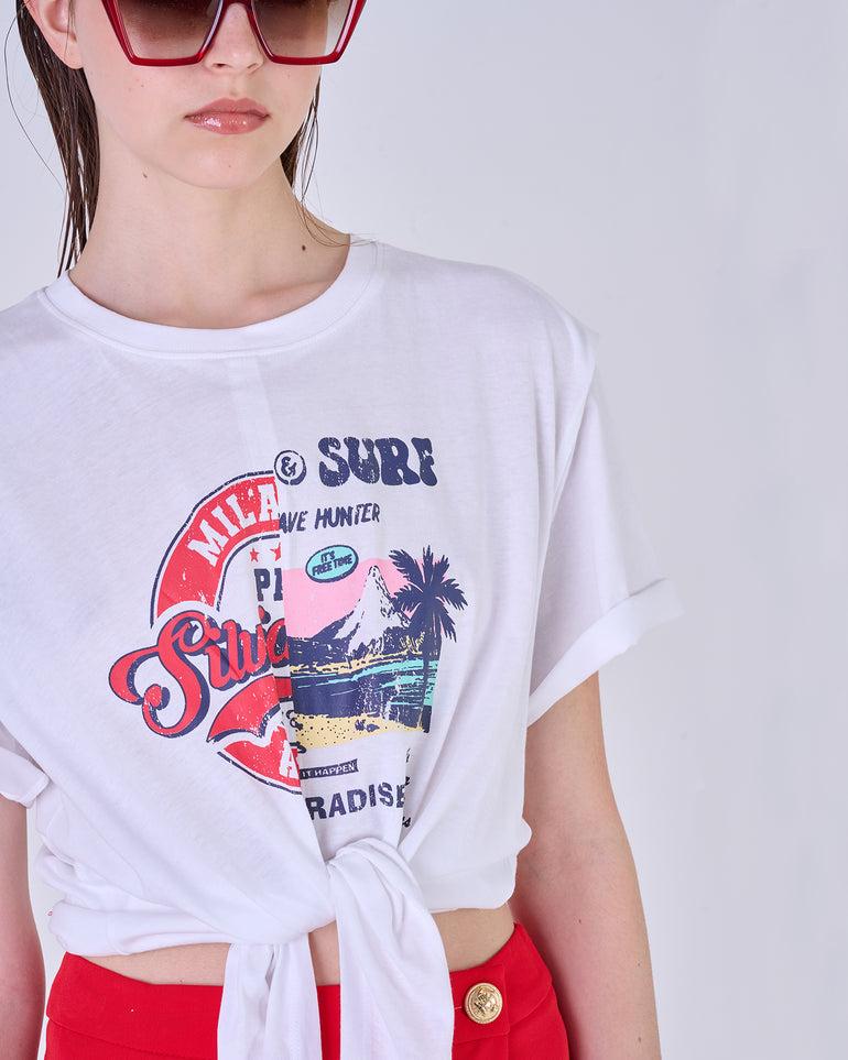 Silvian Heach T-shirt con stampa Hotsell