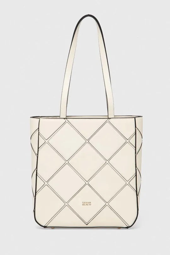 Silvian Heach Borsa shopping con motivo a rombi Saldi Di Fabbrica