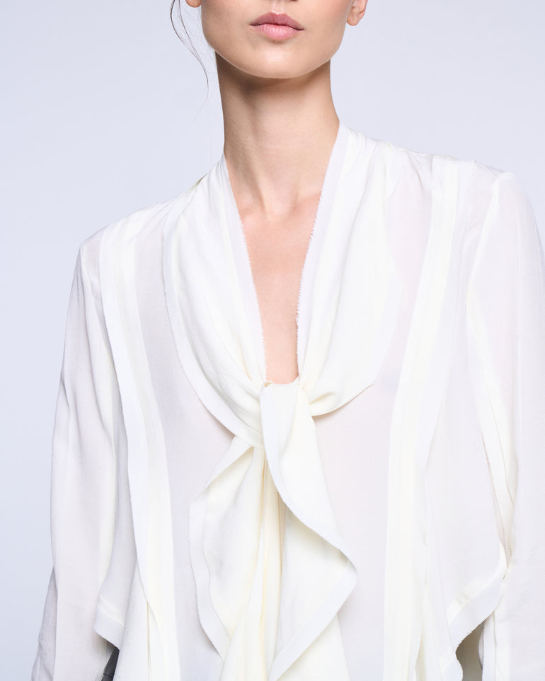 Silvian Heach Blusa con rouches I Più Venduti