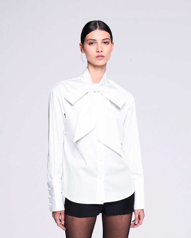Silvian Heach Camicia con fiocco Vendite Flash
