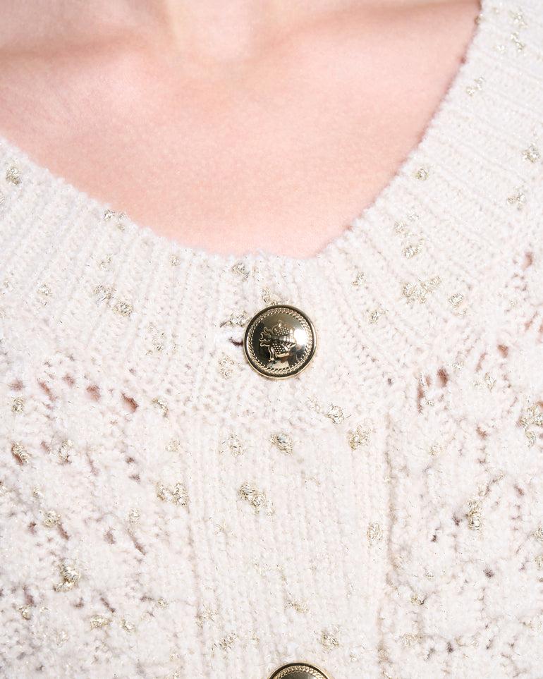 Silvian Heach Cardigan crop lavorato a maglia Moda