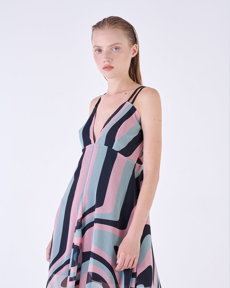 Silvian Heach Abito multicolor Outlet