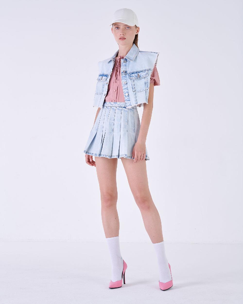 Silvian Heach Blusa con maniche a palloncino Vendite Flash
