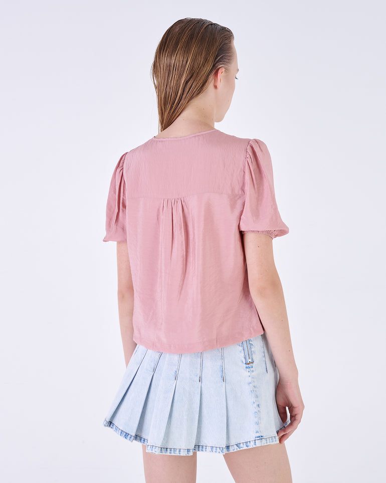 Silvian Heach Blusa con maniche a palloncino Vendite Flash