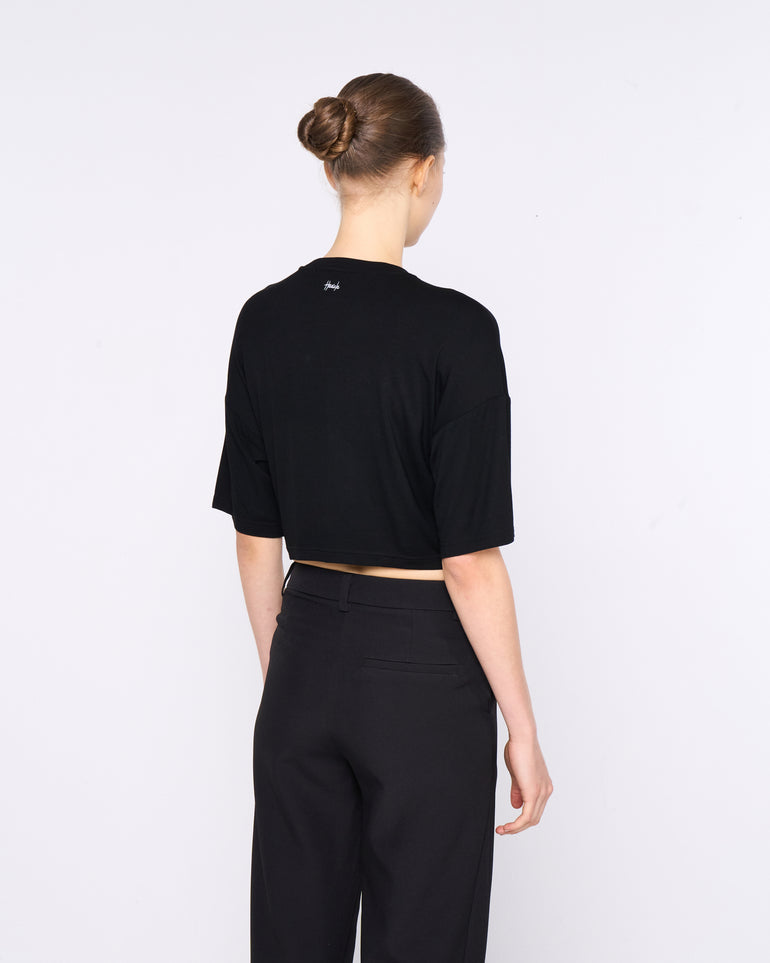 Silvian Heach T-shirt arricciata Consegna Veloce
