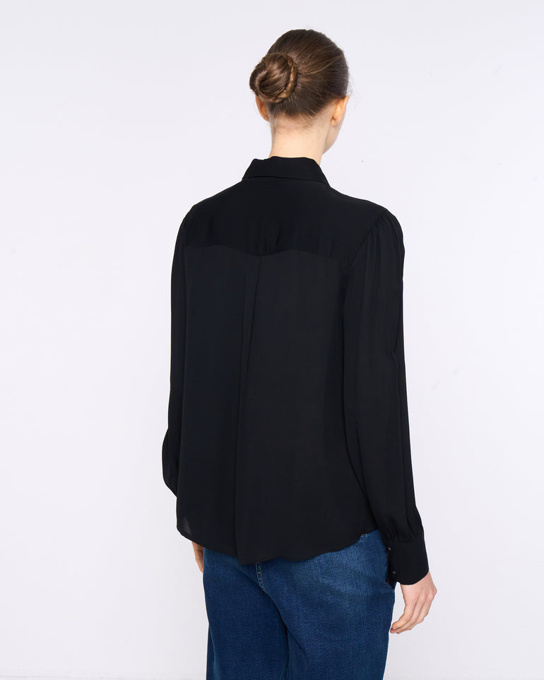 Silvian Heach Camicia con fiocco Offerta