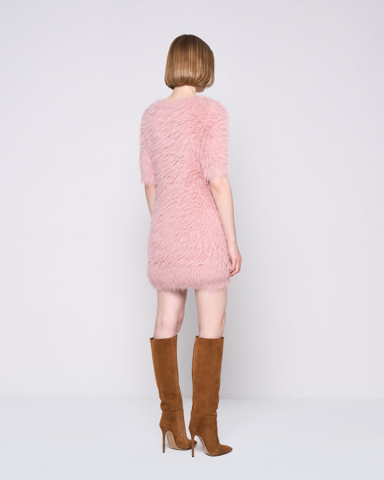 Silvian Heach Abito faux fur 2025