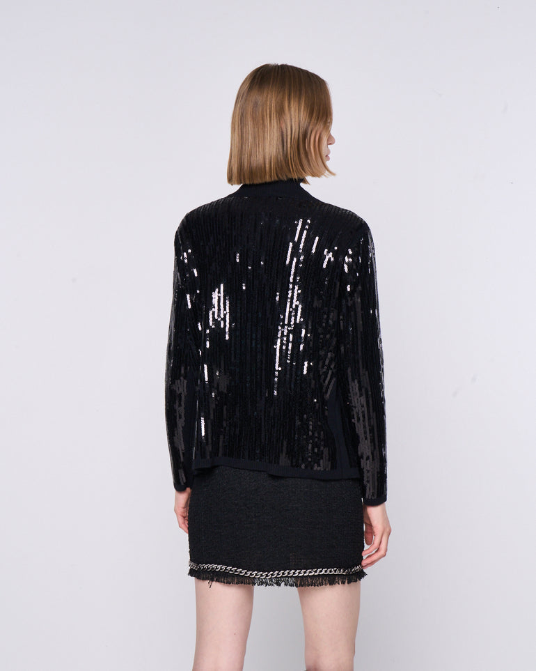 Silvian Heach Cardigan con paillettes Saldi Di Fabbrica