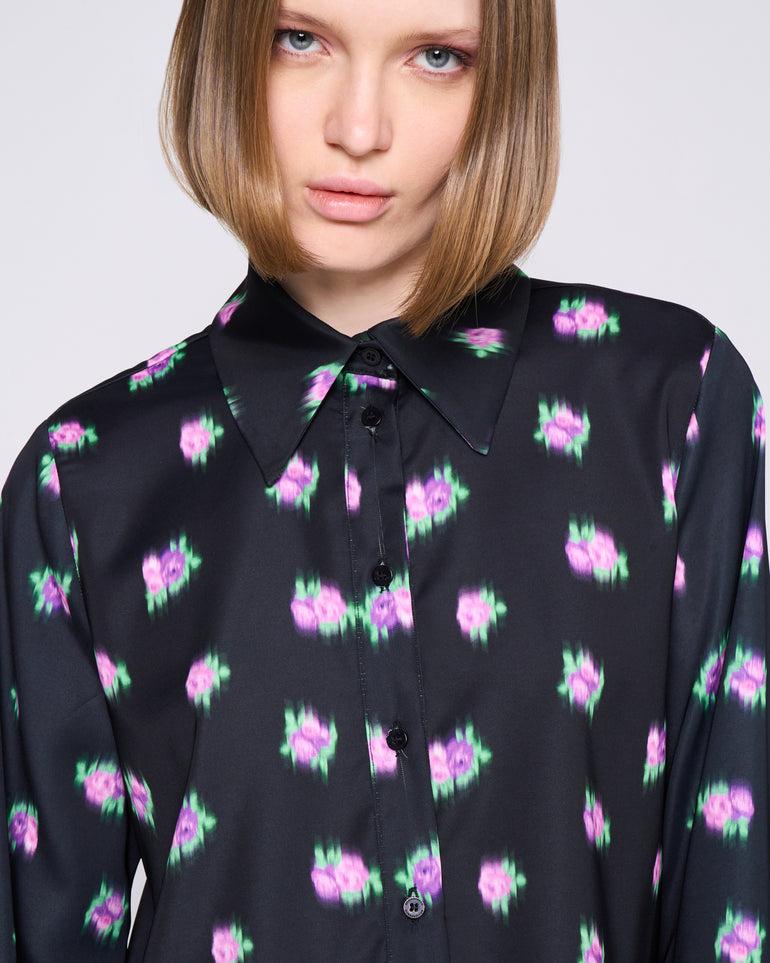 Silvian Heach Camicia crop a fantasia In Linea