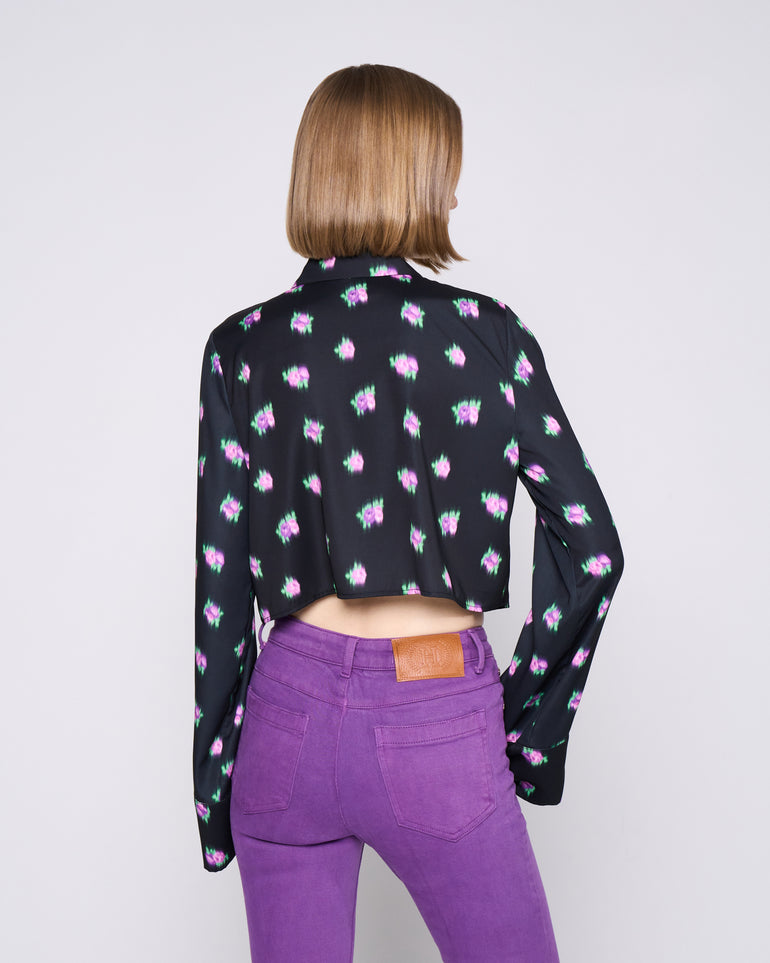 Silvian Heach Camicia crop a fantasia In Linea