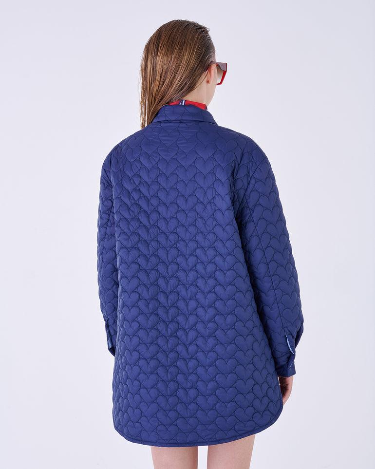 Silvian Heach Piumino trapuntato a cuori Promozione