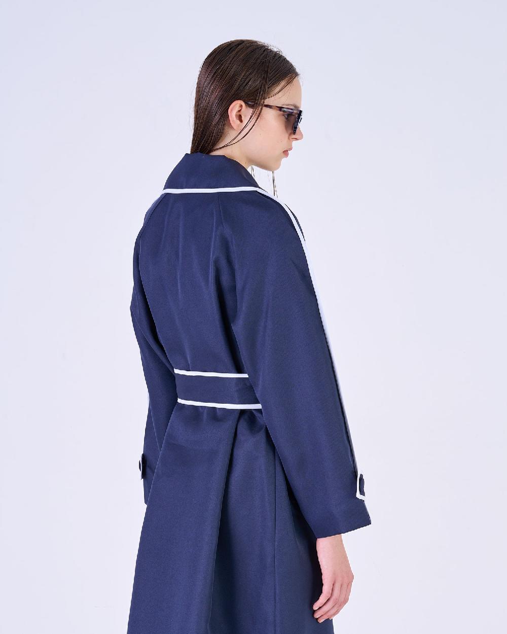 Silvian Heach Trench con bordi a contrasto Negozi Online
