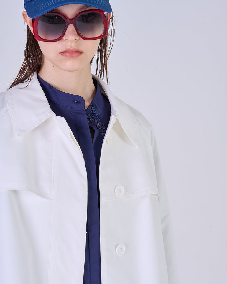 Silvian Heach Trench lungo Prezzo Ridotto