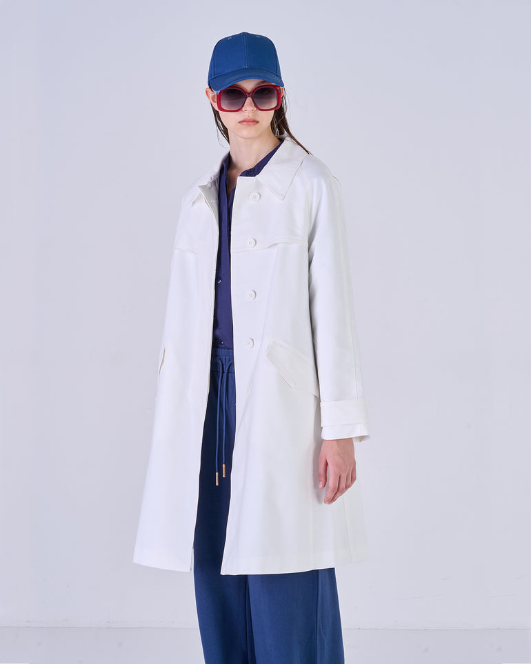 Silvian Heach Trench lungo Prezzo Ridotto