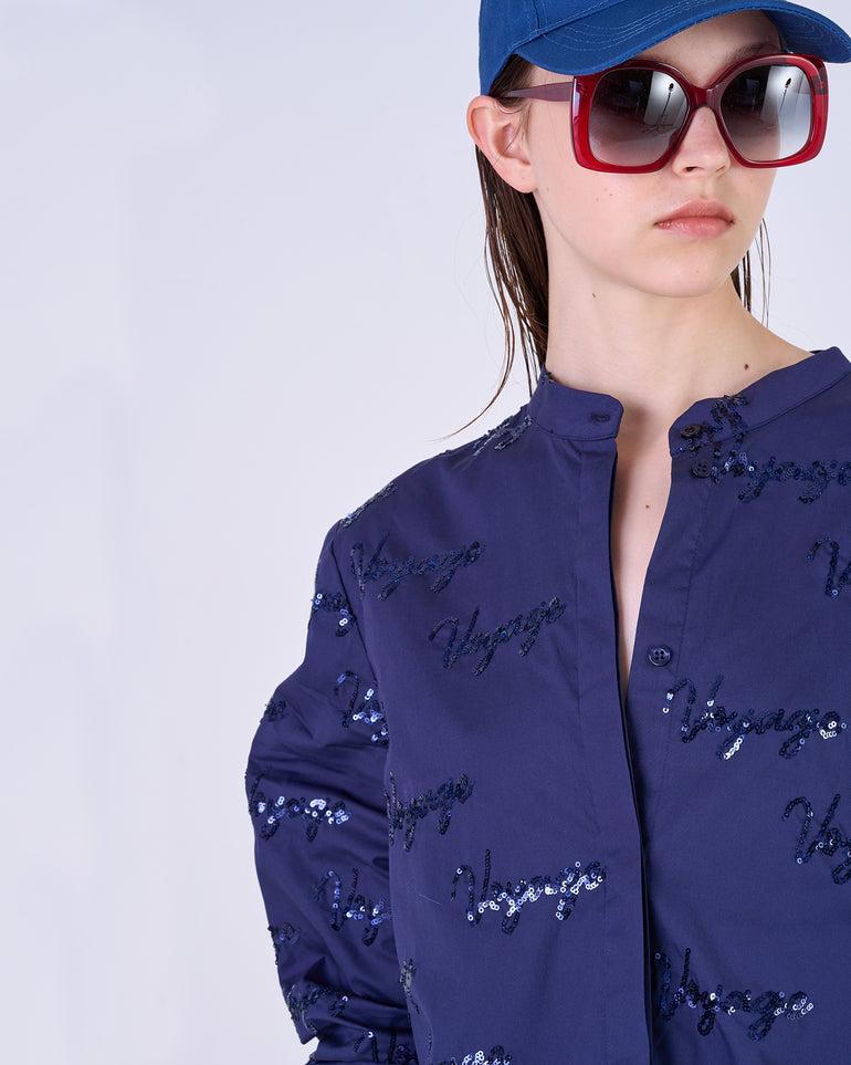 Silvian Heach Camicia con paillettes Sottocosto