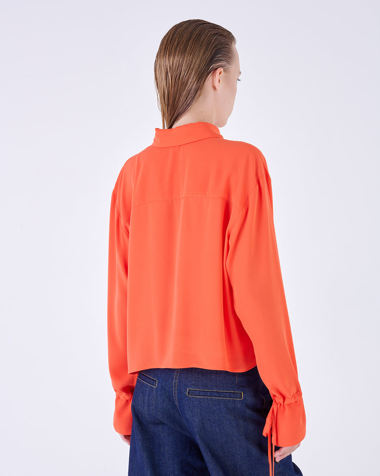 Silvian Heach Camicia con maniche a campana Italy