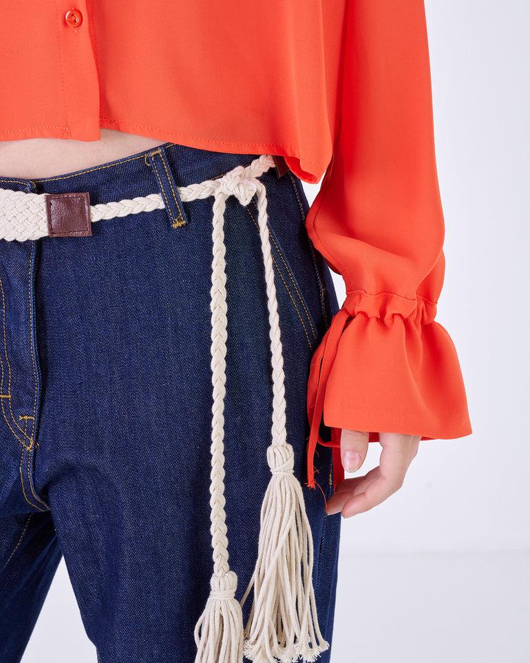 Silvian Heach Camicia con maniche a campana Italy