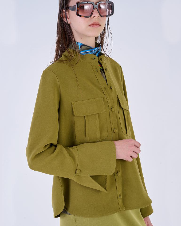 Silvian Heach Camicia con polsini svasati In Linea