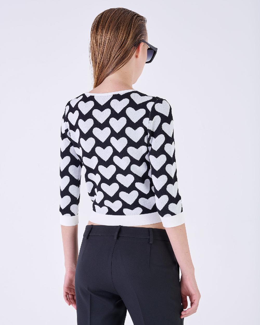 Silvian Heach Maglia crop Saldi