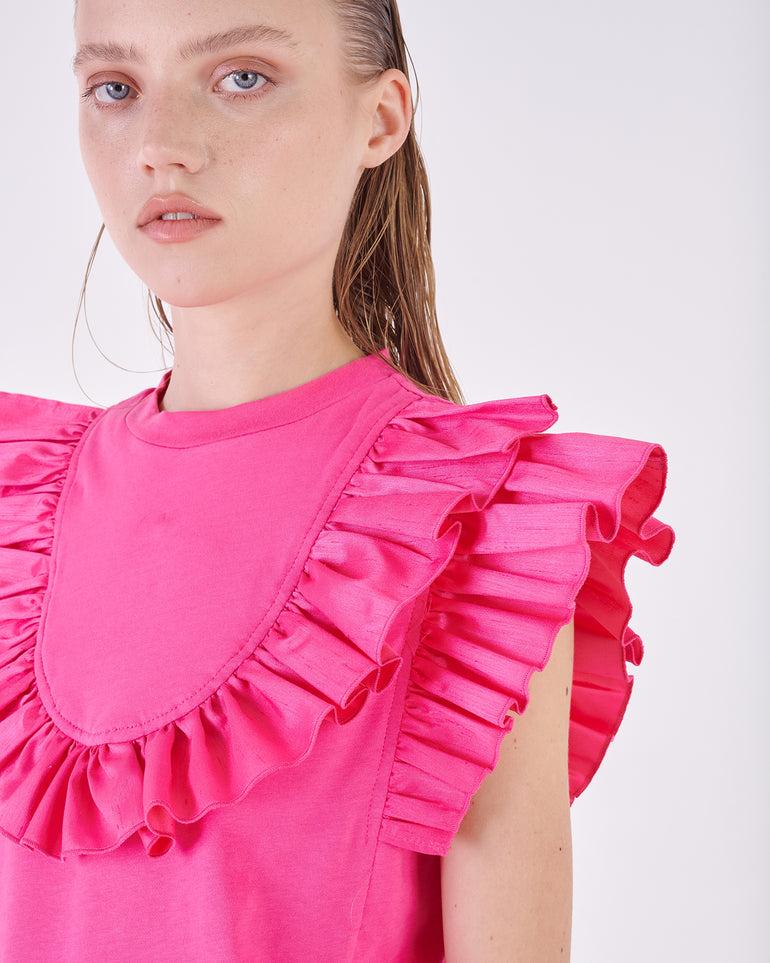 Silvian Heach Top con volant Moda
