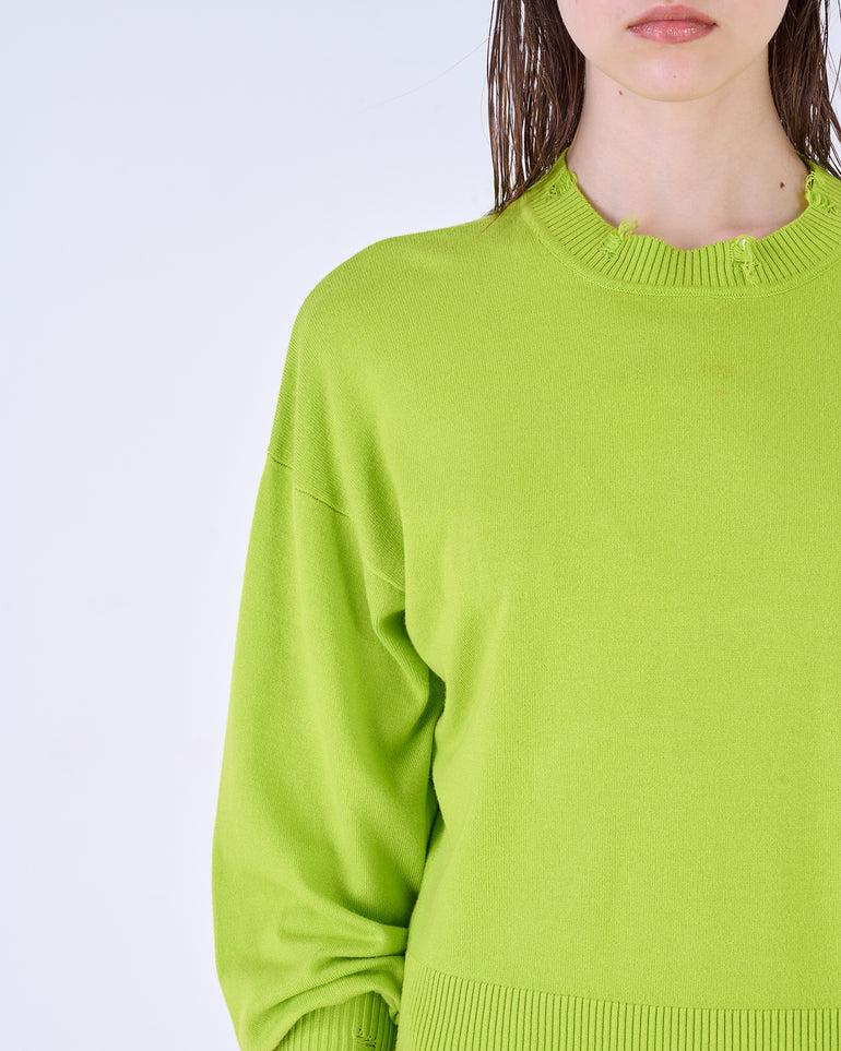 Silvian Heach Maglia con orli sfrangiati Qualità