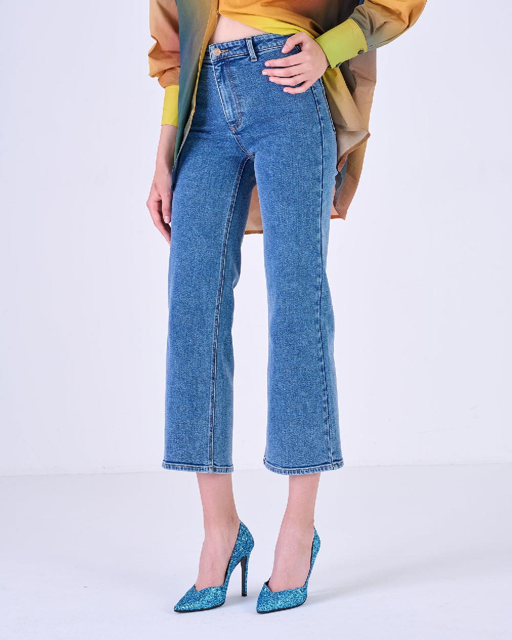 Silvian Heach Jeans cropped Spedizione Gratuita