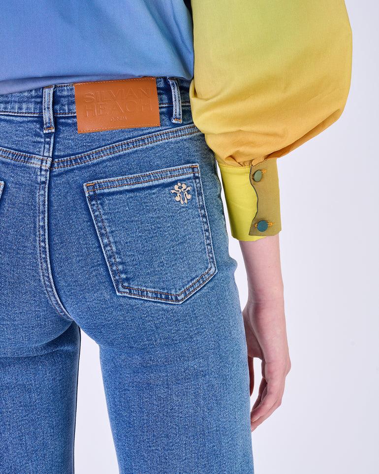 Silvian Heach Jeans cropped Spedizione Gratuita