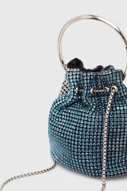 Silvian Heach Mini borsa a secchiello in strass Pezzi Unici