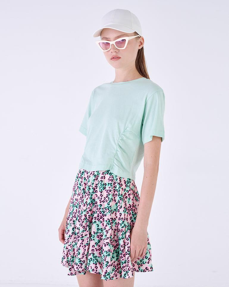 Silvian Heach T-shirt con arricciature Sconto