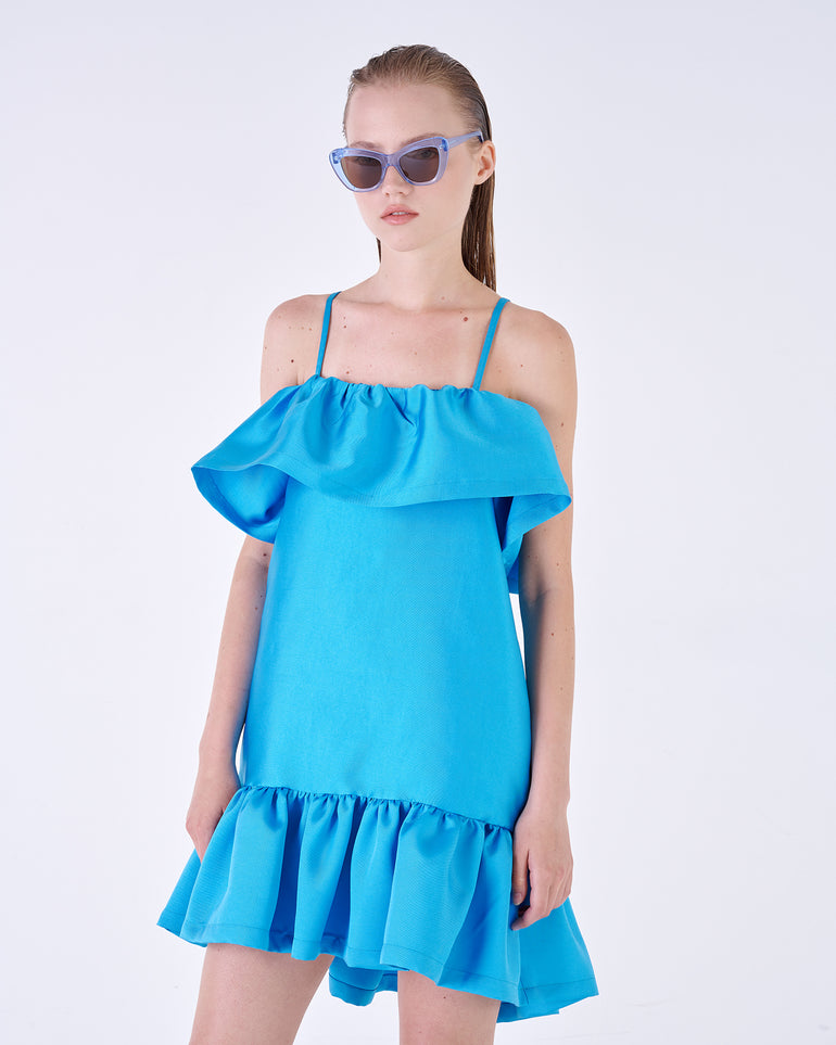 Silvian Heach Abito con balze Offerta