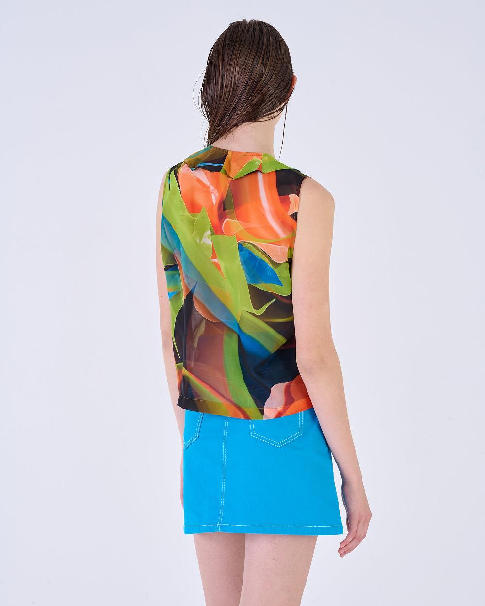 Silvian Heach Top a fantasia con volant Offerte