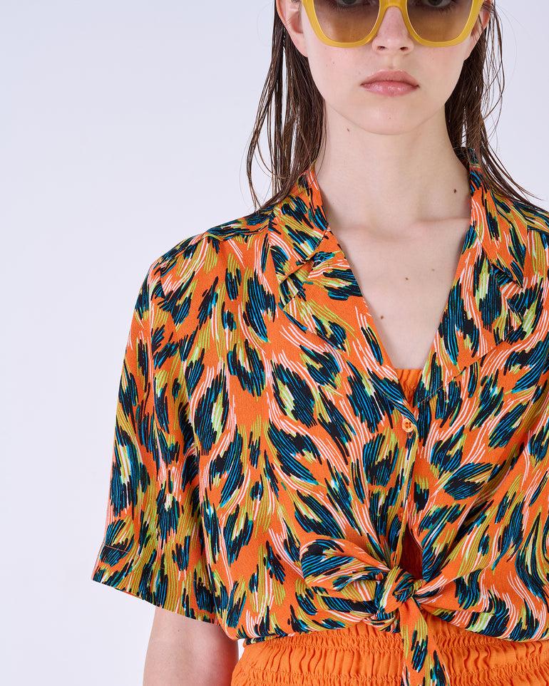 Silvian Heach Camicia cropped maculata I Più Venduti