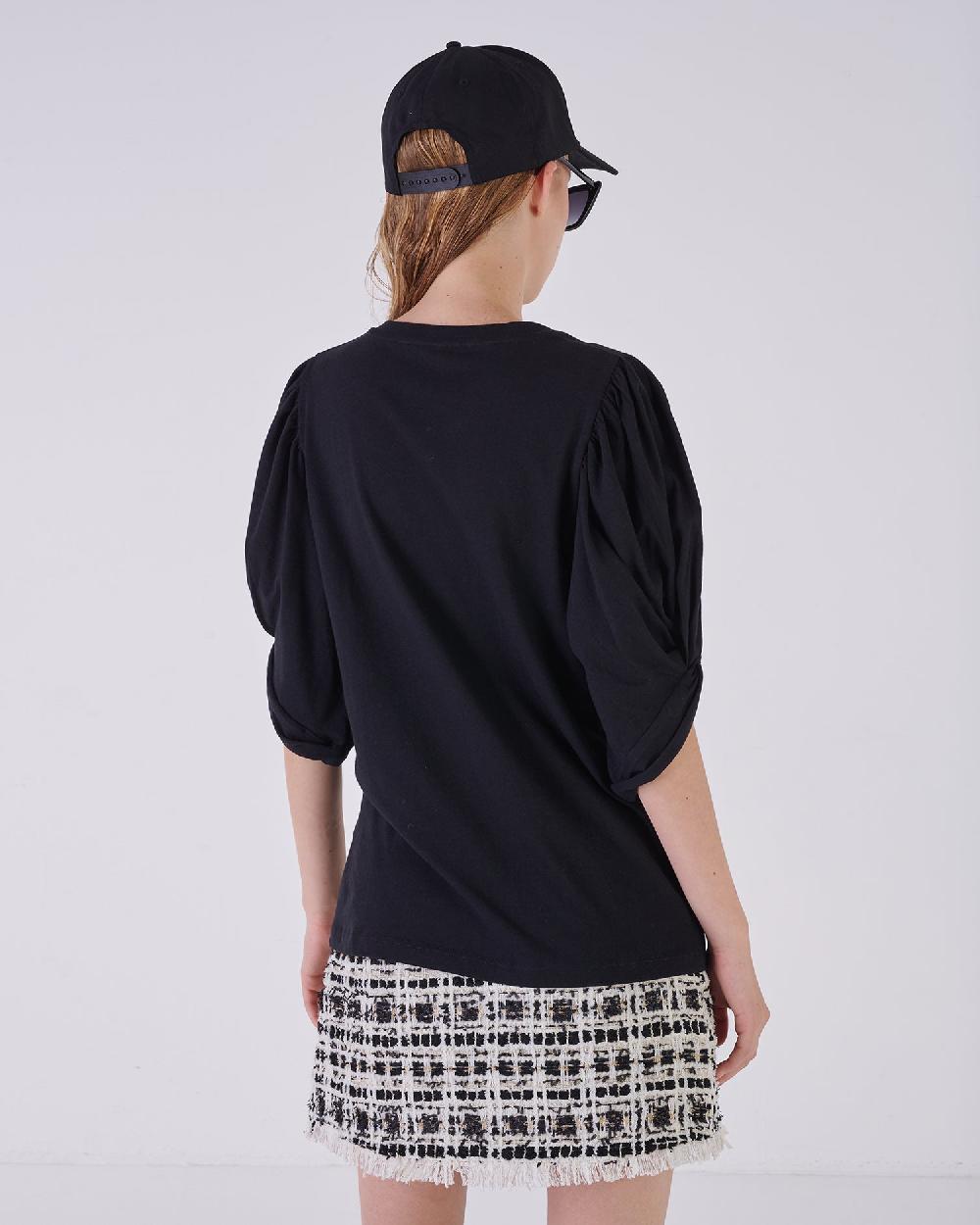 Silvian Heach T-shirt con maniche arricciate Offerta