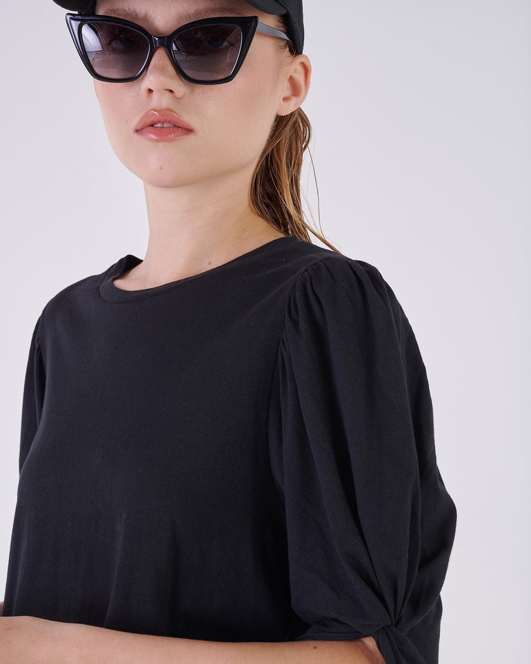 Silvian Heach T-shirt con maniche arricciate Offerta