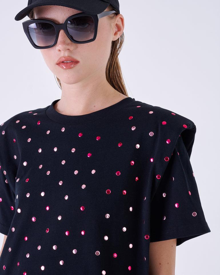 Silvian Heach T-shirt con borchie Flash Sale
