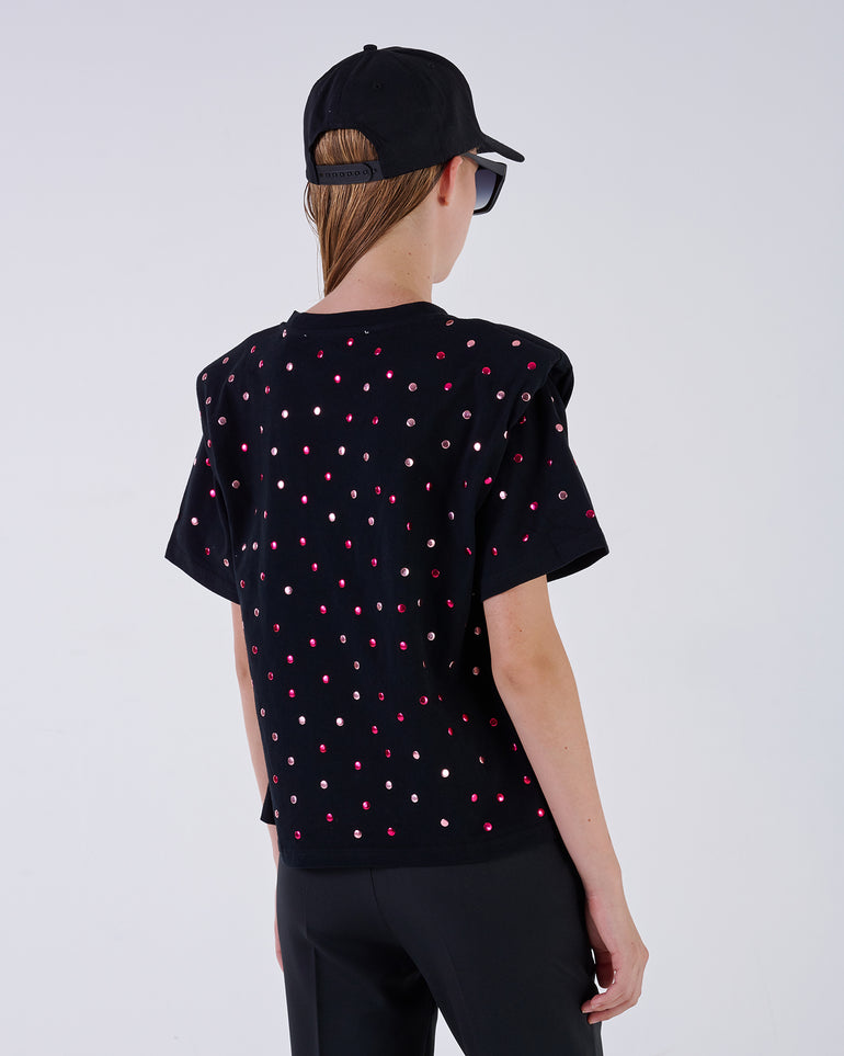 Silvian Heach T-shirt con borchie Flash Sale