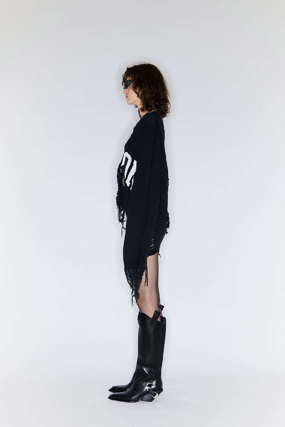 Ssheena Krafen — Maglione crop Presa
