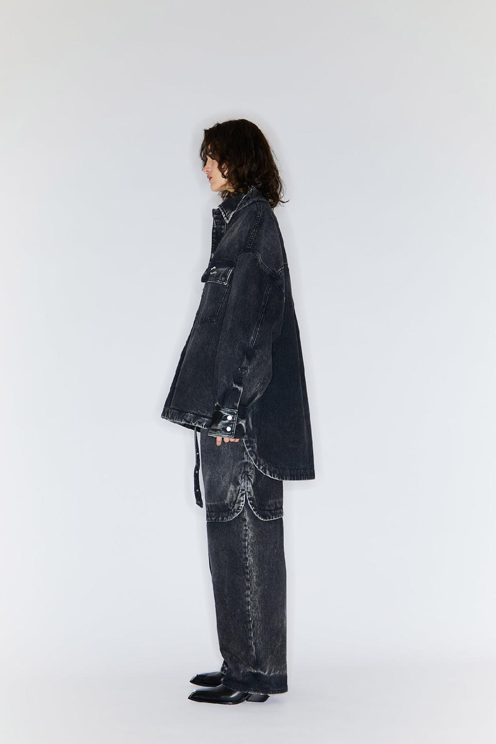 Ssheena Jamicia — Giacca in Denim Vendita Calda
