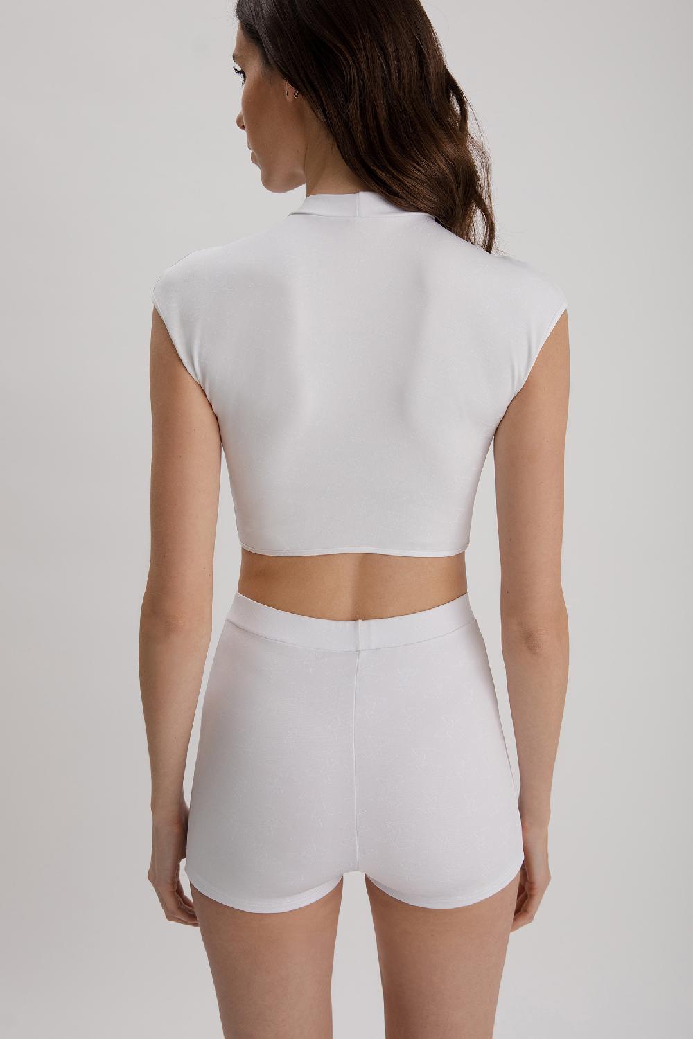 Suahru Naxos Jacquard CropTop Vendita Economica